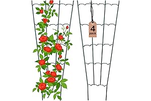 HiGift 24" Green Bean Trellis for Raised Bed