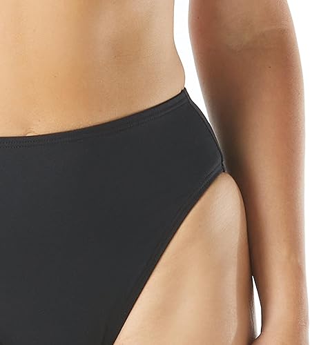 Miniatura 4 de COCO REEF Parte inferior de bikini de cintura alta y pierna alta - Parte inferior de traje de baño con control de abdomen