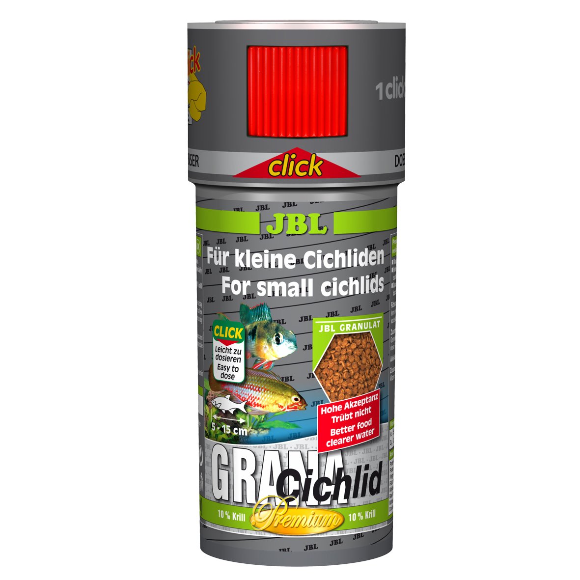 JBL Grana Cichlid Click- Gránulos Premium – 250 ml