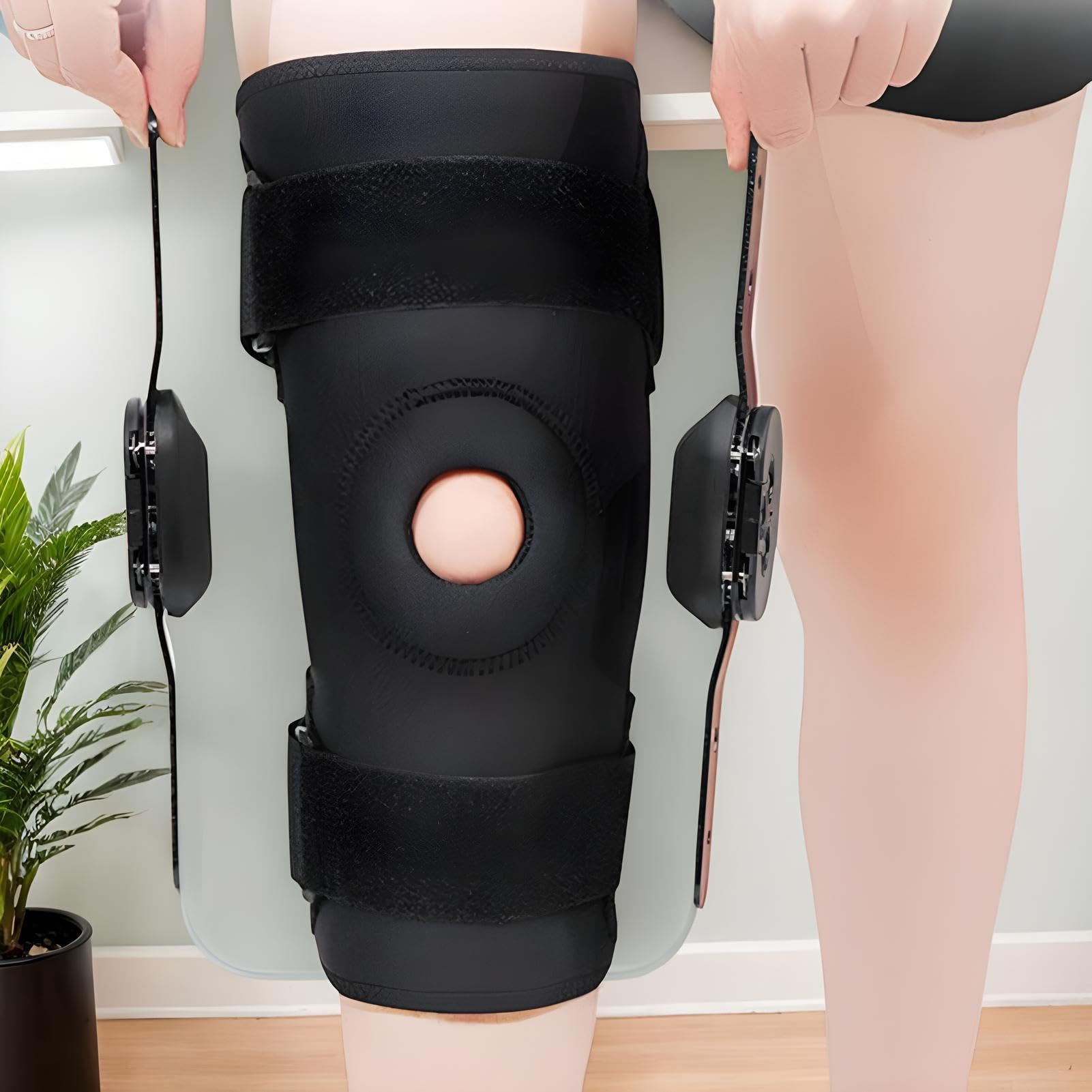 Szyna Na Kolano Z Zawiasem Zawiasowy Stabilizator Kolana do Aktywności