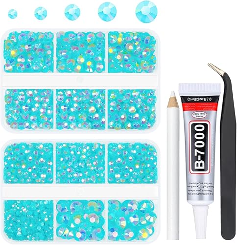 Vista 10 de Resina AB de limón amarillo para manualidades, diamantes de imitación de citrino con parte trasera plana, piedras de gel de 2mm, 3mm, 4mm, 5mm, 6mm