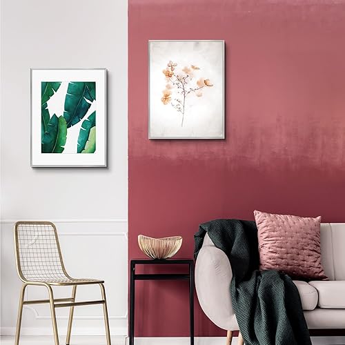 Vista 118 de Golden State Art - Portarretratos de aluminio de 18 x 24 pulgadas - con paspartú para fotos de 16 x 20 pulgadas o sin paspartú para póster de 18 x