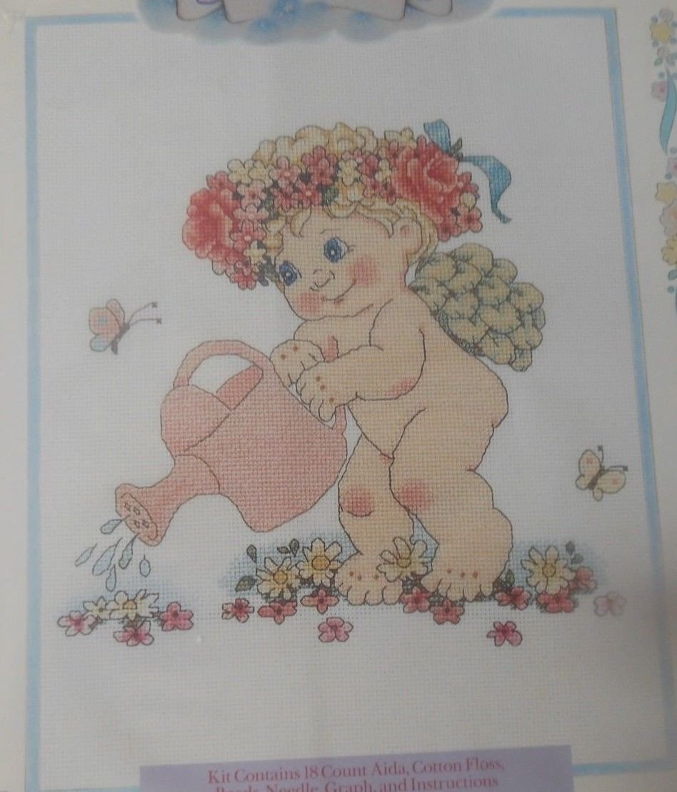 Flower Garden Counted Cross Stitch Kit #48008