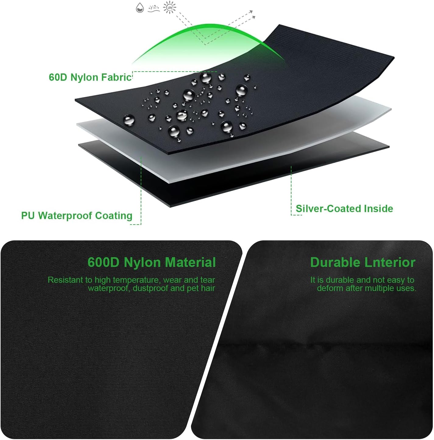 Waffle Maker Dust Cover for Ninja Belgian Waffle Maker Pro BW1001