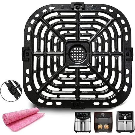 Amazon.com: HQT Air Fryer Replacement Parts Tray Grate for Gourmia ...