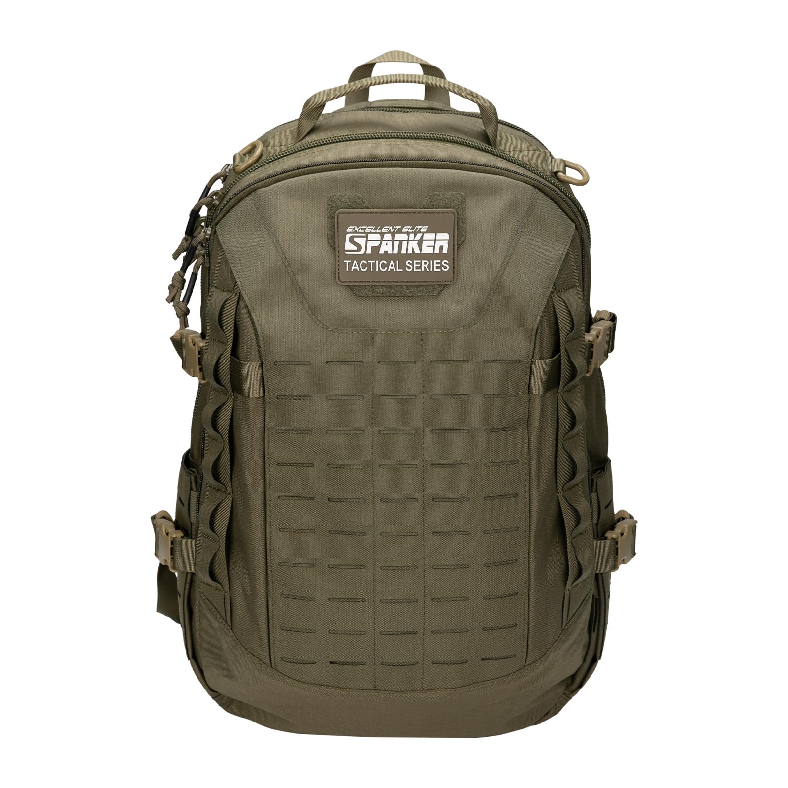 EXCELLENT ELITE SPANKER 40L Militär-Rucksack Molle Taktischer Rucksack Wanderrucksack für Camping, Jagd und Outdoor (Rangergrün)