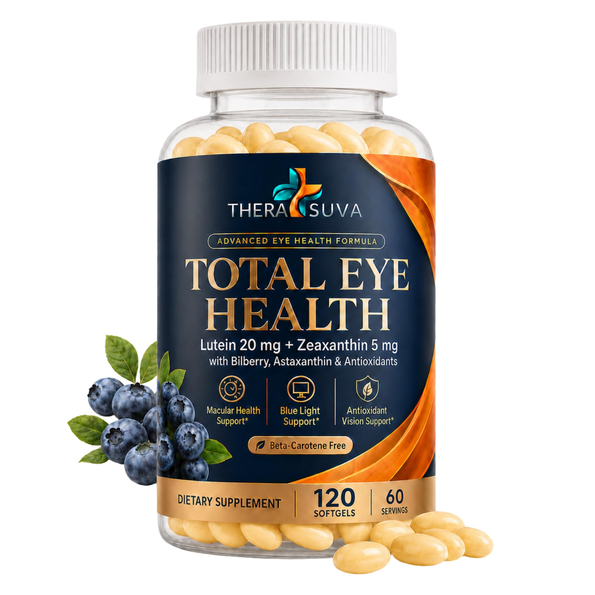 Advanced Eye Health Formula with Lutein 20mg + Zeaxanthin 5mg