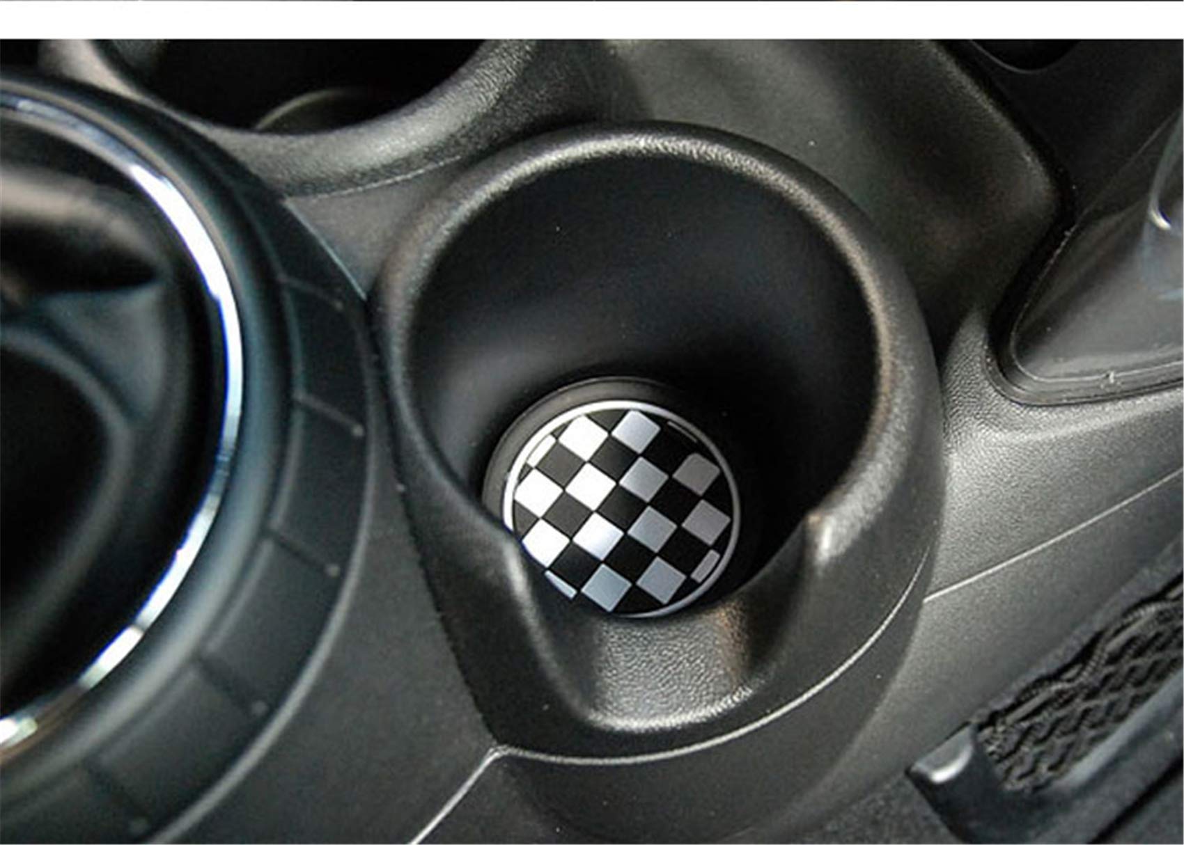 Tapis Caoutchouc Antidérapant Pour Mini Cooper F56 (2015-2023) - Console Centrale, Porte-gobelets - Protection Et Fixation Optimale