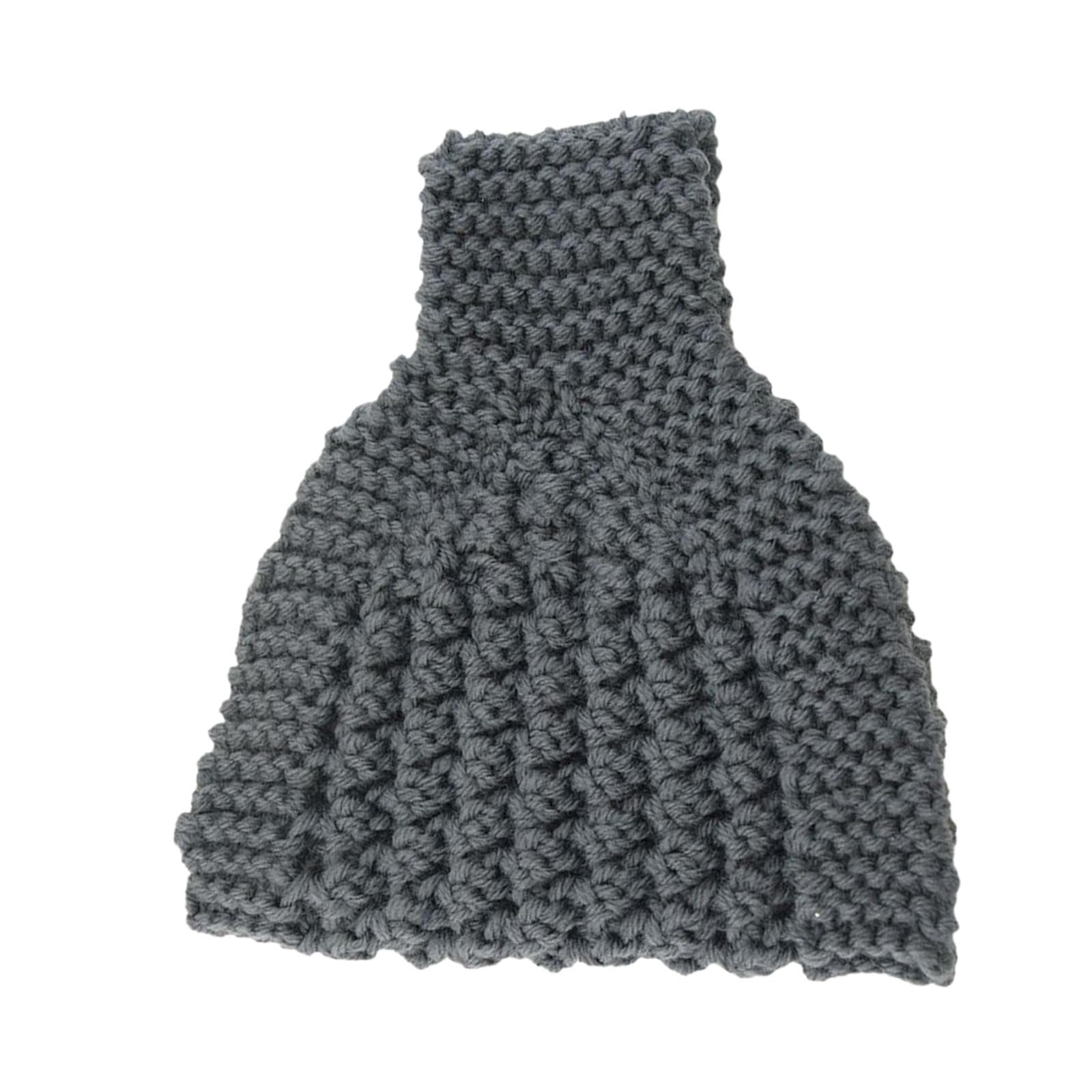 Ponytail Messy Bun Beanie Ponytail Women Beanie for Warmth Autumn and Winter Dark Gray|Clothing, Shoes & Accessories | Womens Accessories | Hats-image-48