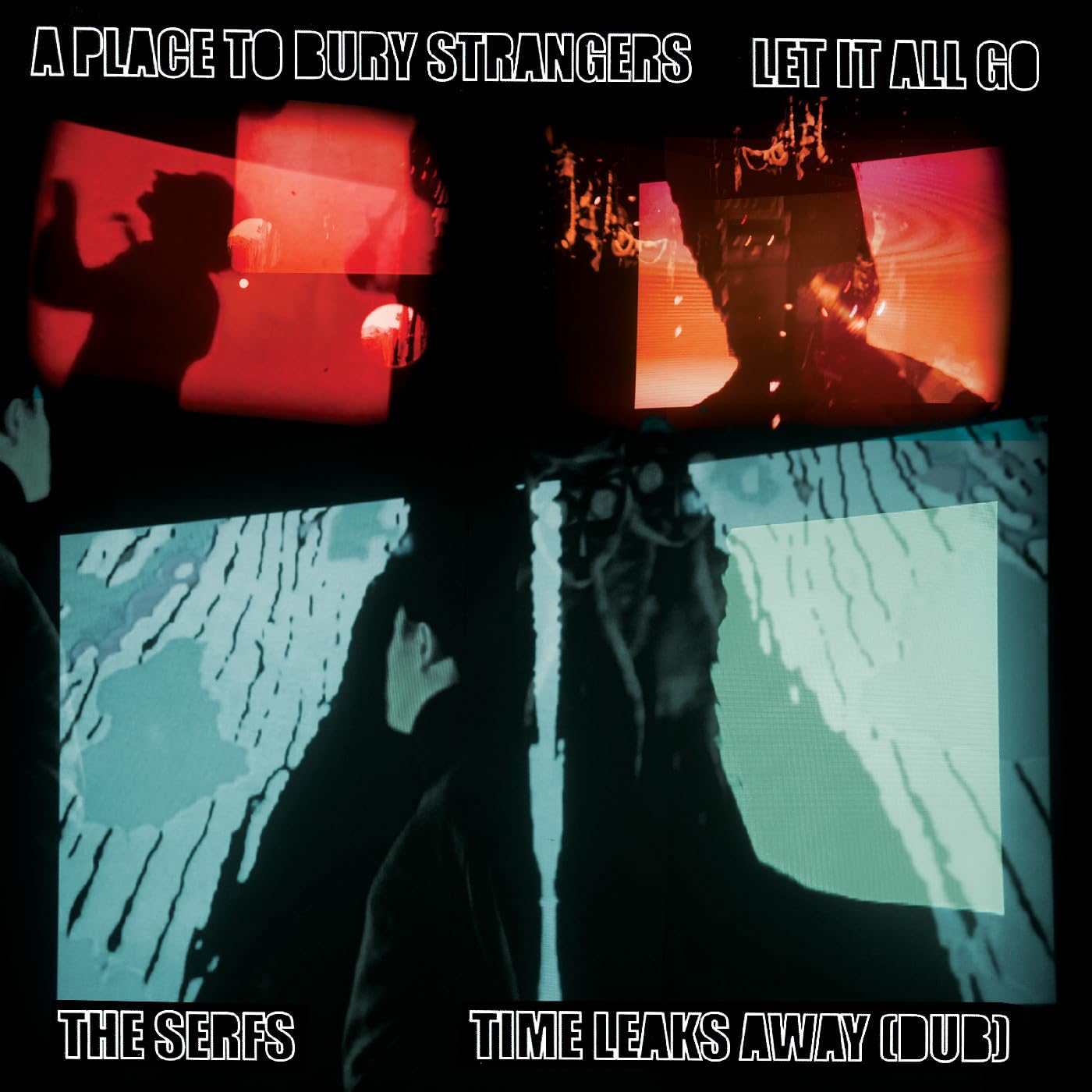 A PLACE TO BURY STRANGERS/THE SERFS - Let It All Go - Vinyl (limited 7"")