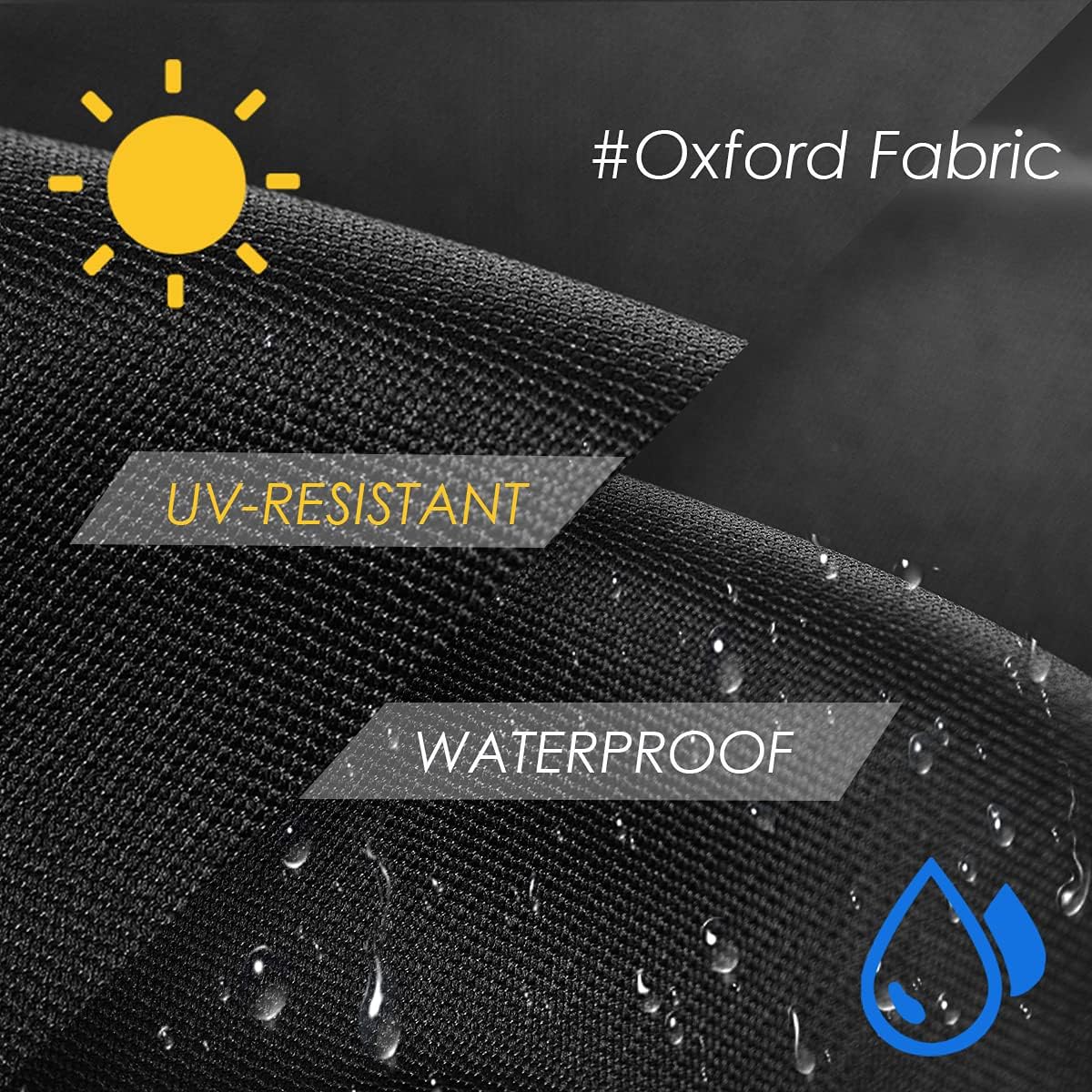 Bird Cage Cover Waterproof Good Night Birdcage Cover Outdoor Breathable Dustproof Washable Parrot Cage Protection Extra Large (50x27x48in/104x69x122cm)