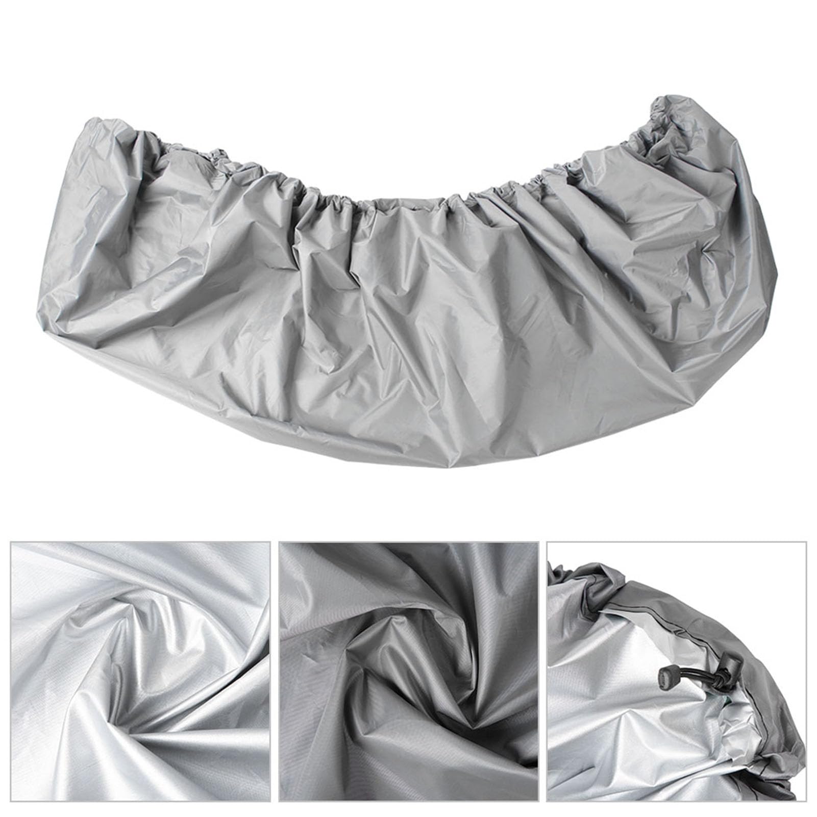 Drfeify Copertura per Kayak, Copertura per Canoa Protezione per Protezione Solare Copertura Impermeabile per Canoa per Kayak da 82,7-98,4 Pollici