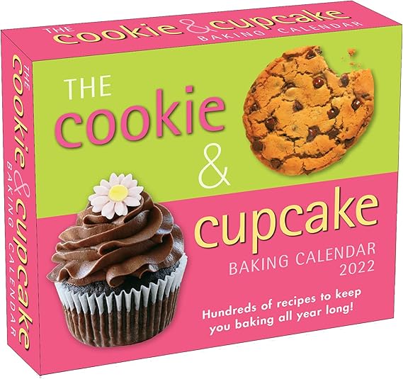 Amazon.com : The Cookie & Cupcake Baking 2022 Boxed Daily Calendar : Office Products