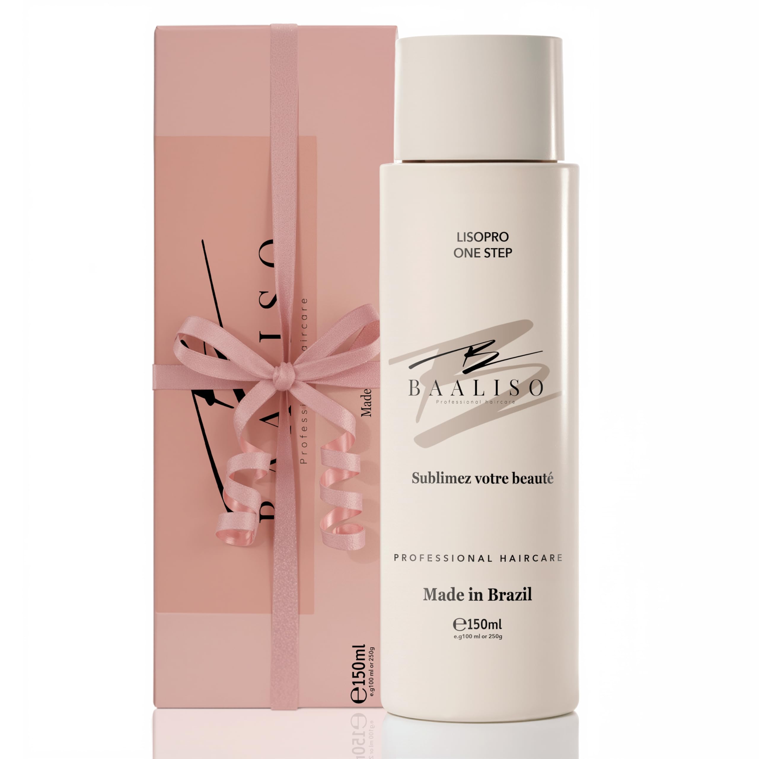 Lissage Brésilien Pro Nouvelle Génération Sans Formaldéhyde Vegan Tenue 6 Mois Kératine Huiles Naturelles 150 ml Facile 