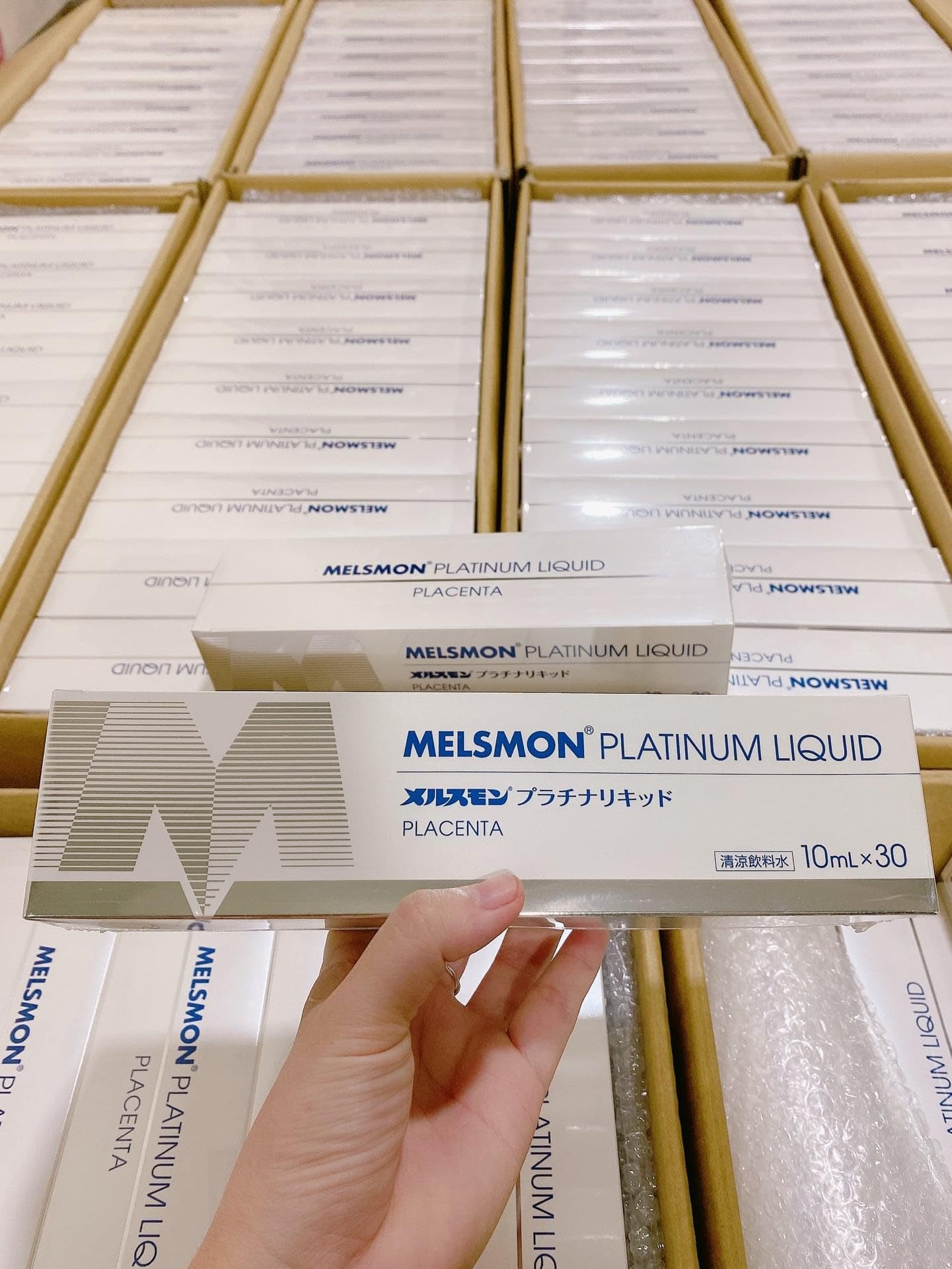 Amazon | MELSMON PLATINUM LIQUID 10ml×30 | メルスモン | プラセンタ 