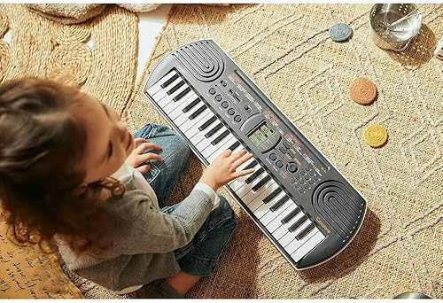 Miniatura 3 de Casio Casiotone SA-81 – Teclado compacto con 100 tonos y 50 ritmos Divertido para principiantes Ideal para la práctica y el aprendizaje de música