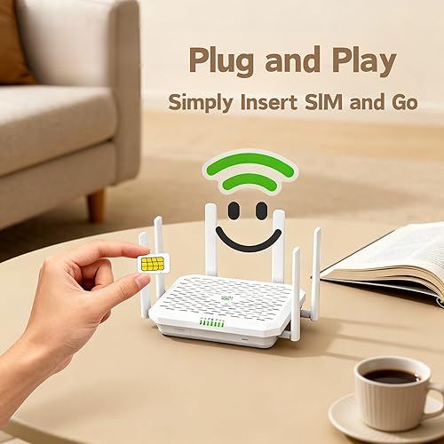 Miniatura 5 de Enrutador InHand FWA02 5G, operador certificado por Verizon, T-Mobile y AT&T  Puerta de enlace WiFi 6, configuración Plug & Play, conmutación por