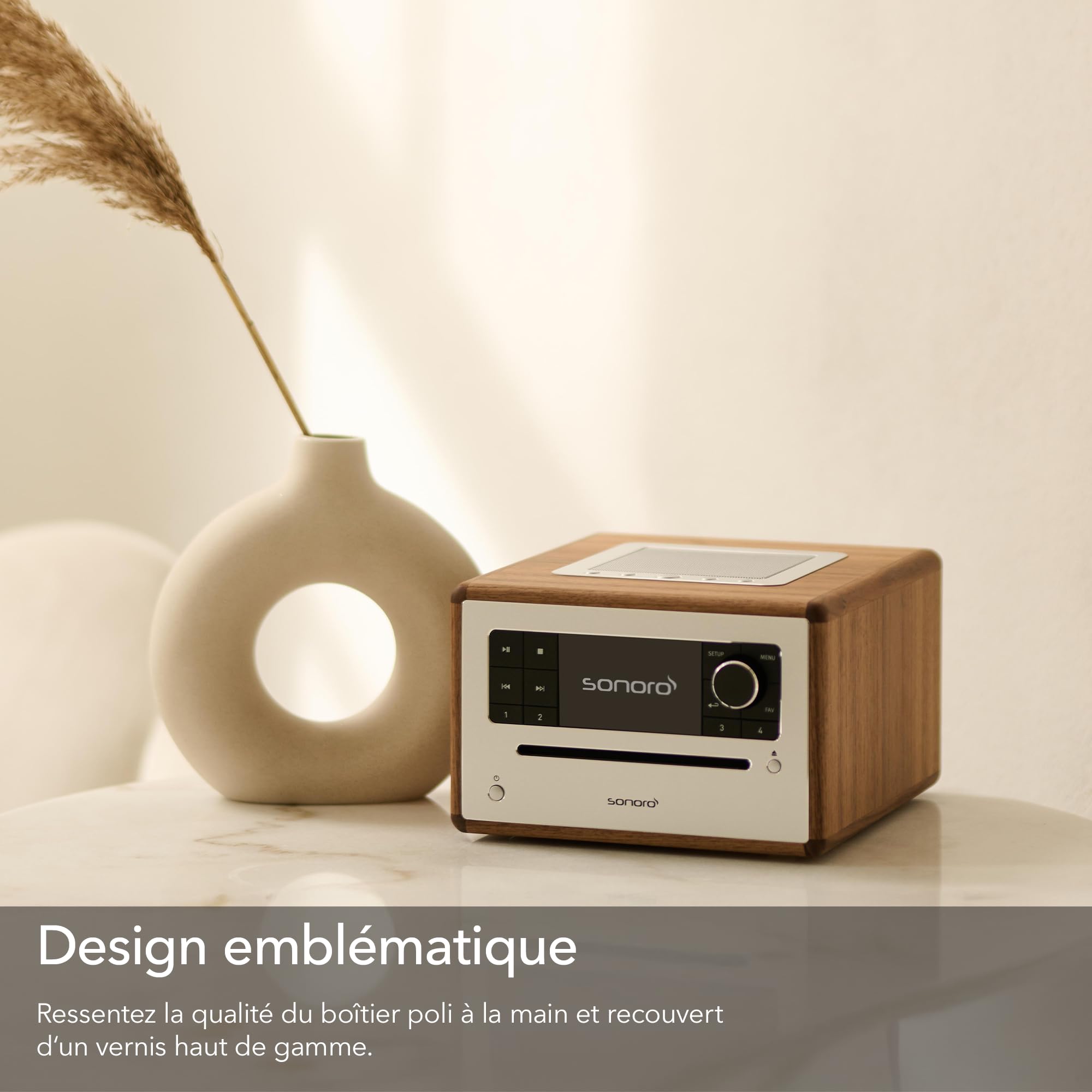 Chaîne Hi Fi Sonoro Elite Noyer