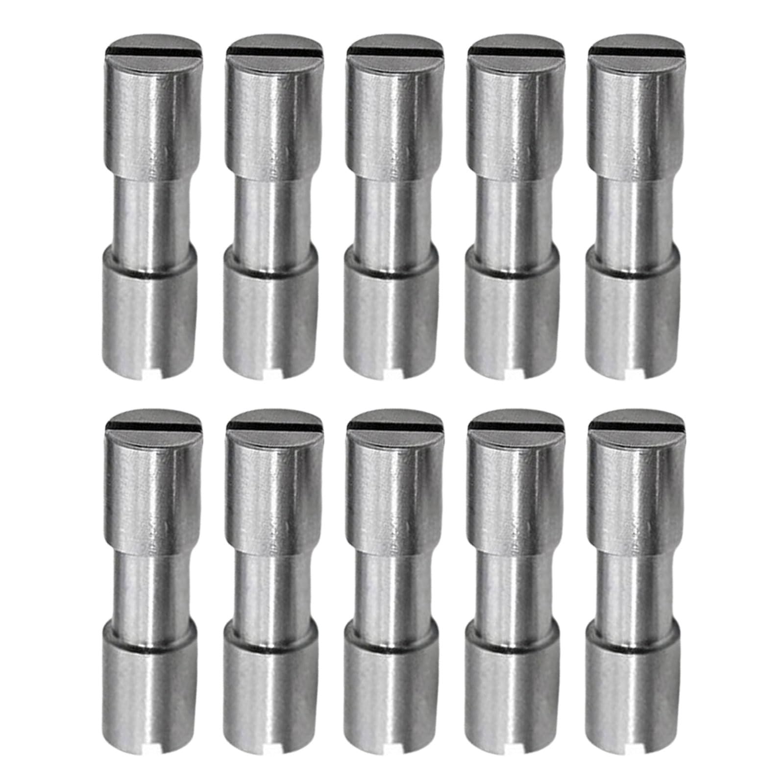Kalttoy Professional Stainless Steel Cutter Handle Bolts, 10Pieces Shank Rivets For Attachment Bolts Fastener For Craftsmen Cutter Handle Fasteners