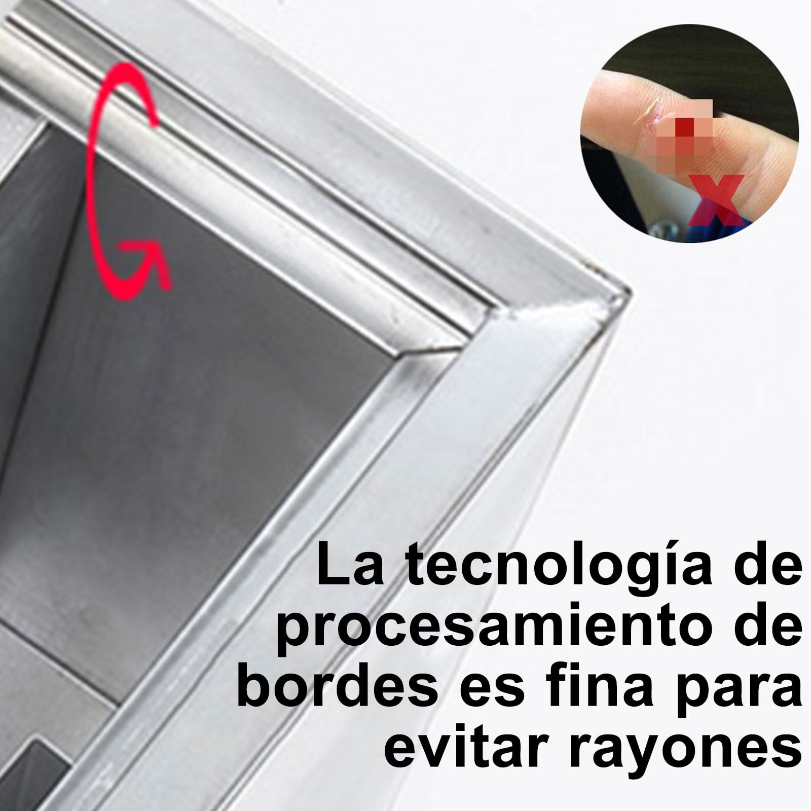 Genérico Trampa de Grasa Comercial de Acero Inoxidable, Interceptor bajo Fregadero para restaurantes, Separador de Grasa de Entrada Lateral, 40 x 25 x 25 cm (16 x 10 x 10 Pulgadas) - Gestión eficient