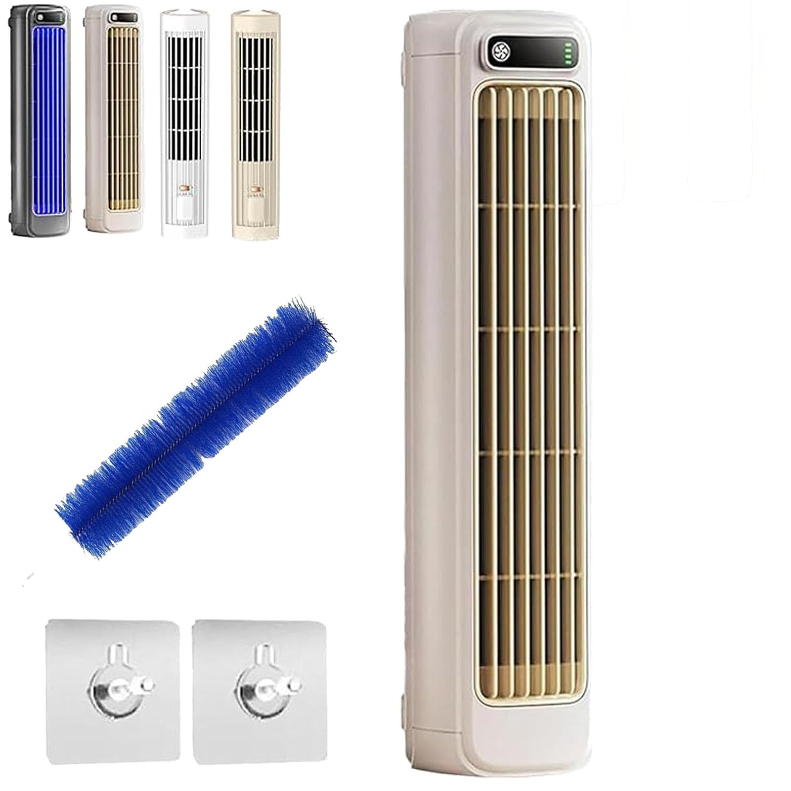 Jiuberry Cooling Ace, Jiuberry Portable Air Conditioner Fan, Rechargeable Cooling Ace Portable AirConditioner, Quiet Desktop Tower Air Conditioner with 3 Speeds, For Bedroom Office Indoor Use (#C)