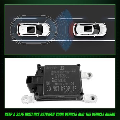 Miniatura 4 de LEAPTREND Sensor de radar de distancia de crucero delantero apto para Nissan Altima 2017 2018 2019 2020 Rogue 2017 2018 2019 2020, control de