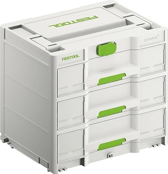 Festool Sortainer  SYS3-SORT/3 M 337 with dividers