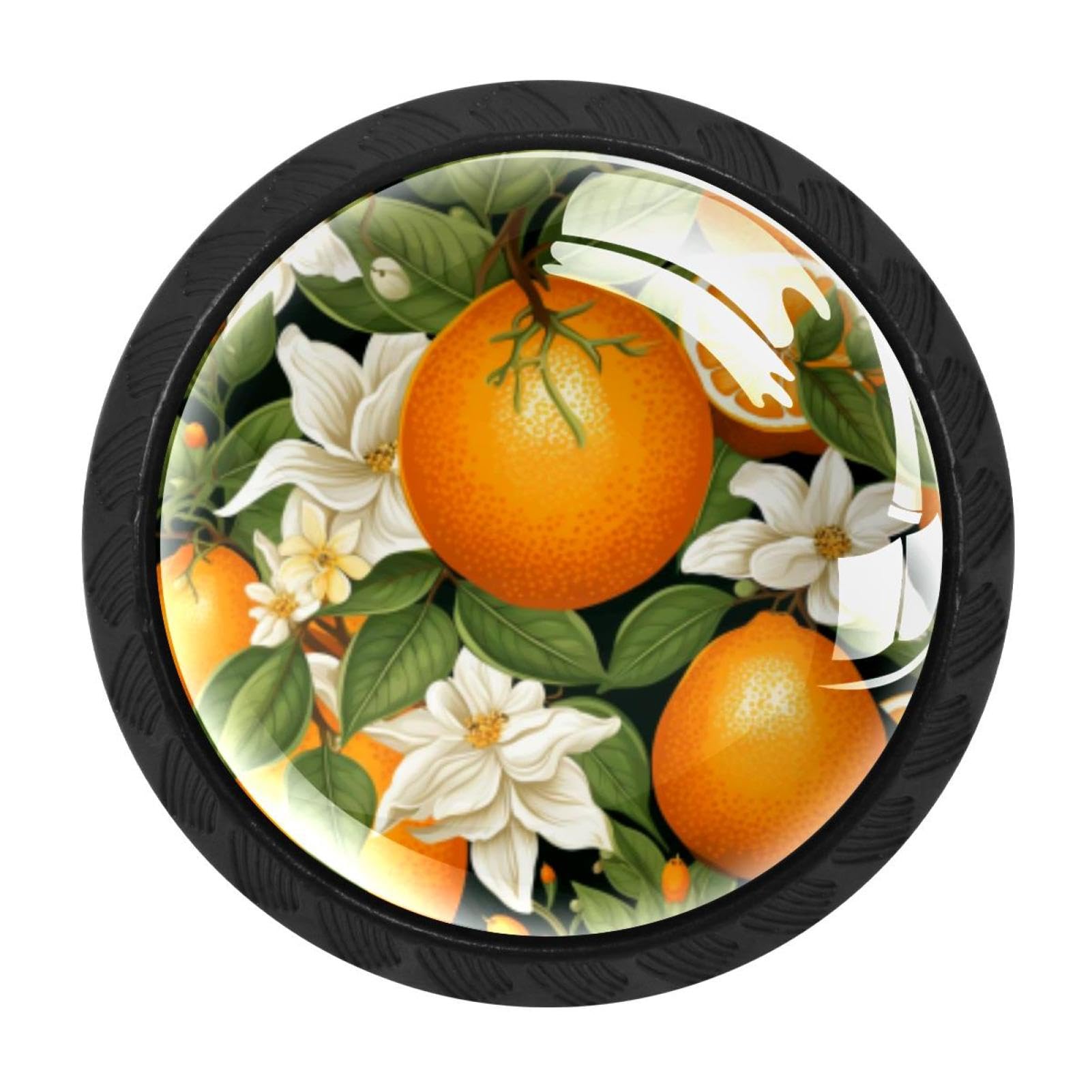 Chenzzzz Multicolored 14 4 Pack Cabinet Handles Black Orange Cabinet Knobs Draw