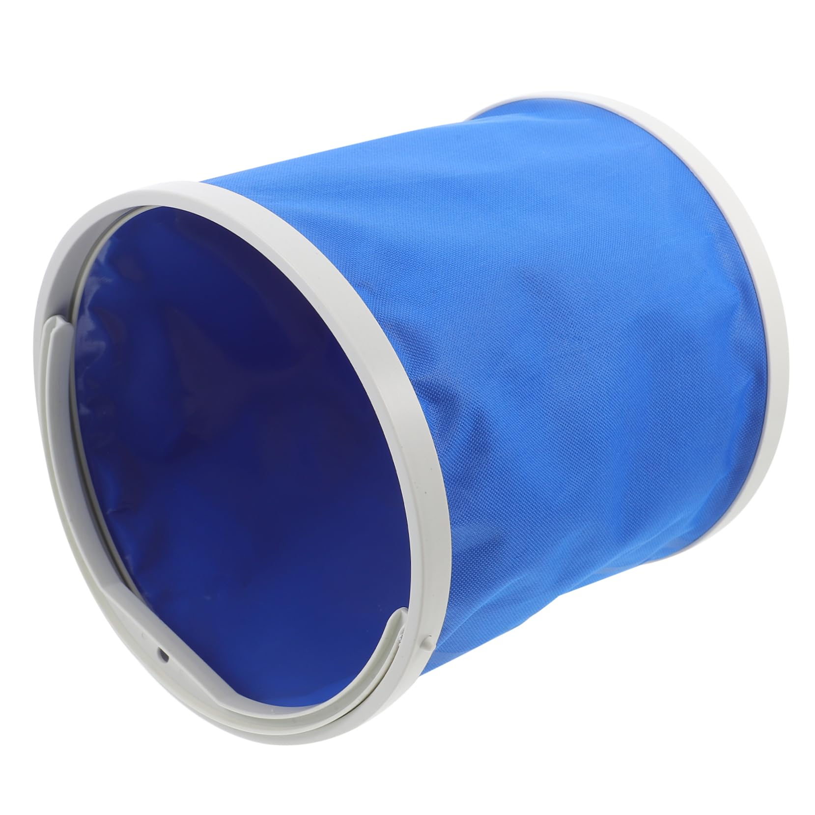 BESPORTBLE Foldable Water Bucket Handle Portable Car Washing and Fishing Water Holder for Camping Outdoor Activities and Emergency Use