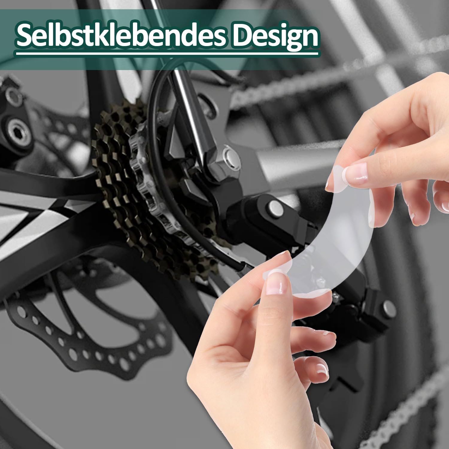 Transparante framebescherming tape fiets 5 cm 5 m