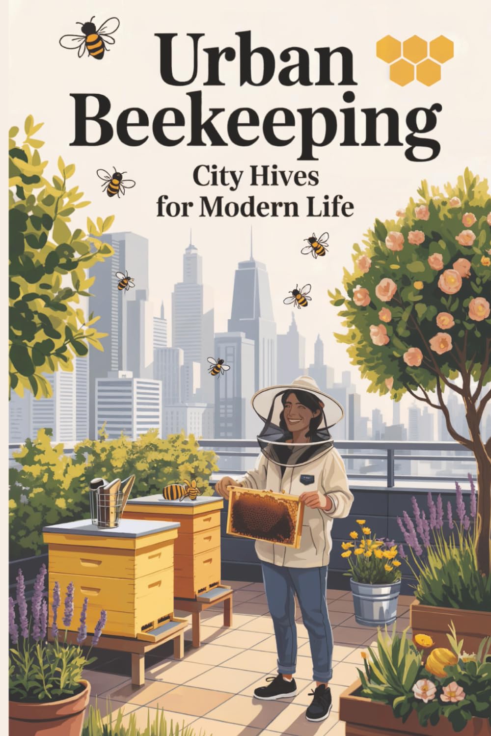 Urban Beekeeping: City Hives for Modern Lives UK Version: A Practical Guide to Beekeeping in Small Spaces, Rooftops, and Back Gardens Across the UK: 1