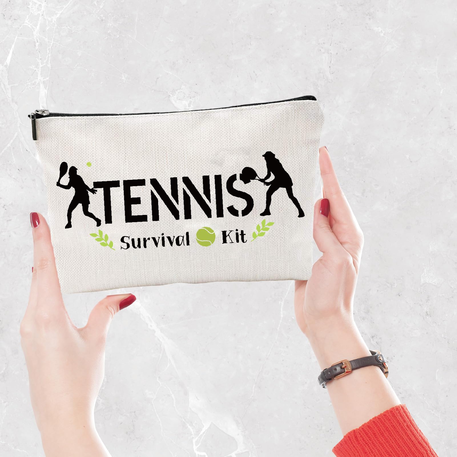 CREATCABIN Verpleegster-Survival Kit Tas Canvas Make-Up Tassen, Verpleegkundige Cosmeticatas, Multifunctionele Pennenetui Ritszakken, Toilettas, Reistas, Portemonnee Voor School, 25 x 18 cm