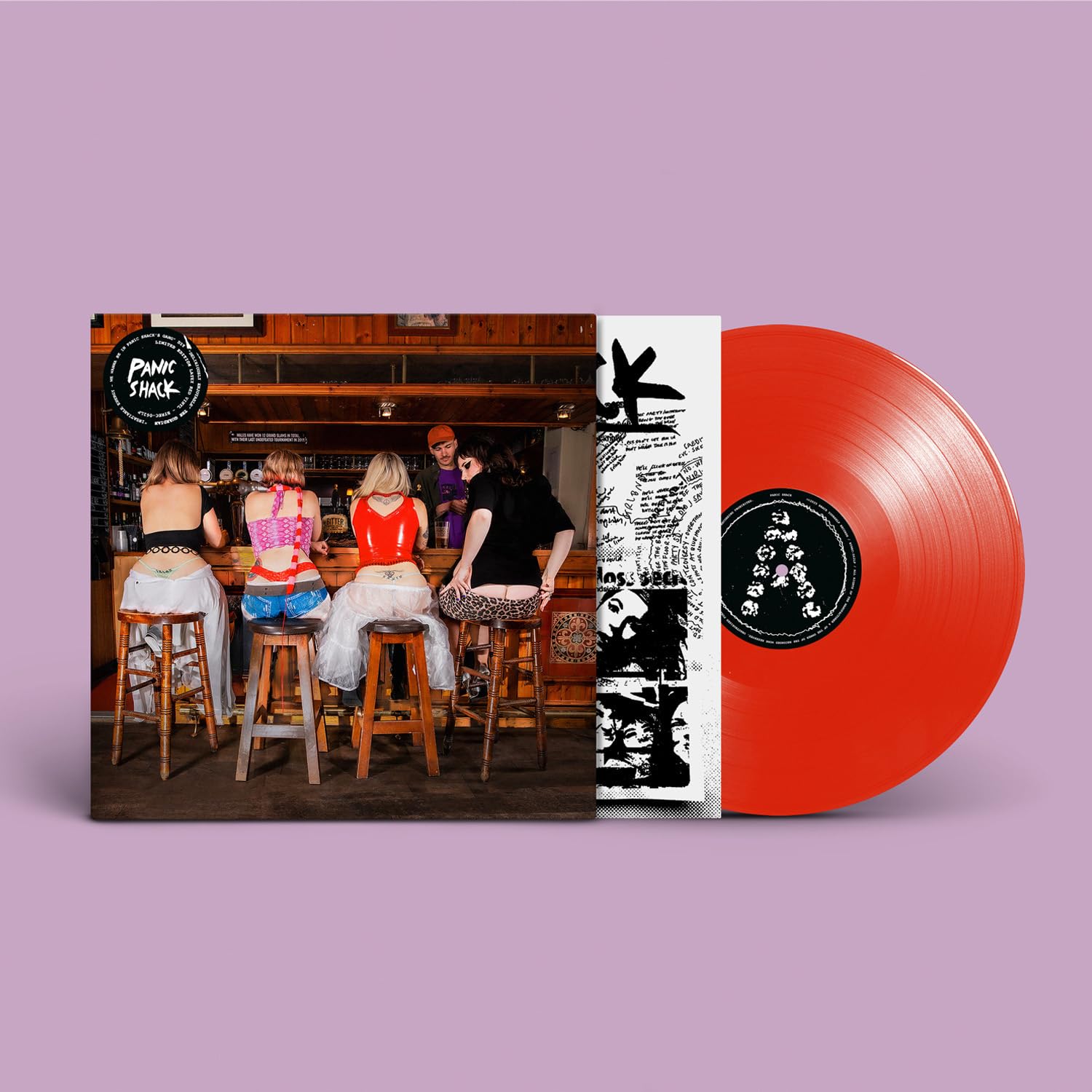 PANIC SHACK (LATEX RED COLOUR)