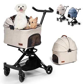 Amazon.co.jp: 【小型犬専用】PETTENA 分離型 ペットカート 小型