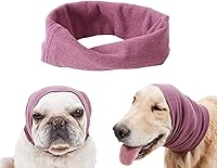 Vista 7 de Cubiertas silenciosas para los oídos para perros, para protección de oídos, orejeras calmantes para perros/gatos, capucha para aliviar la ansiedad