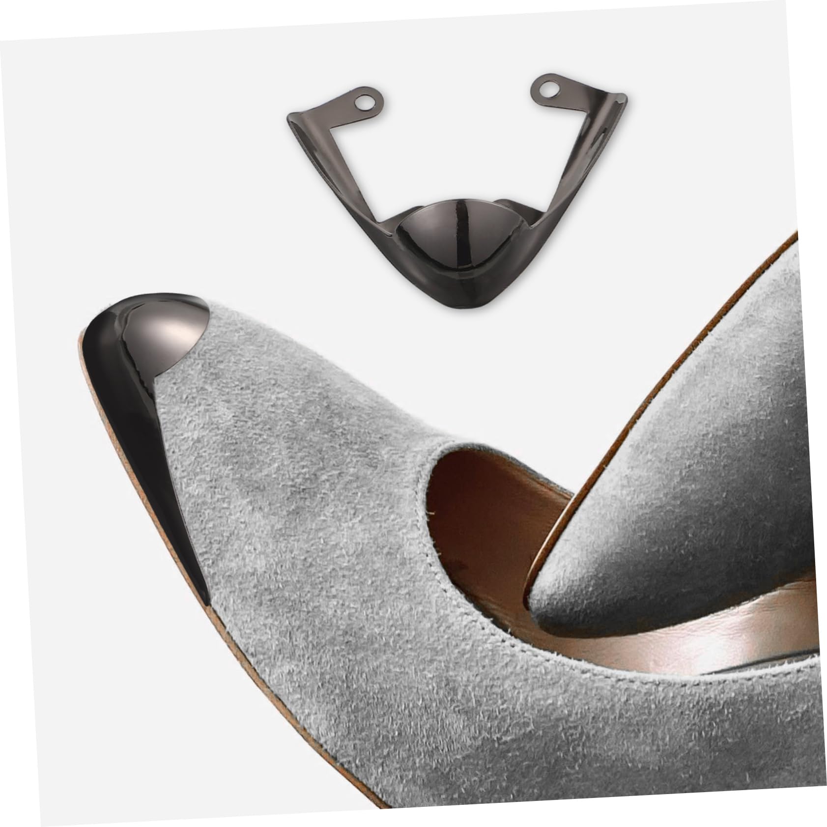 Beaupretty Protector De Dedos Alto De Tacones Zapatillas Cubrir Accesorios Para Zapatos De Punta De Zapato De Puntera Planchar