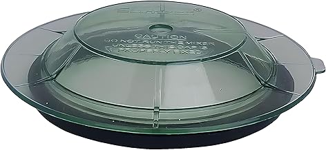 AJS spares -SUMEET Medium/Dry jar lid for "Traditional Domestic" Mixer Grinders (Polycarbonate) (Medium, 13cm)