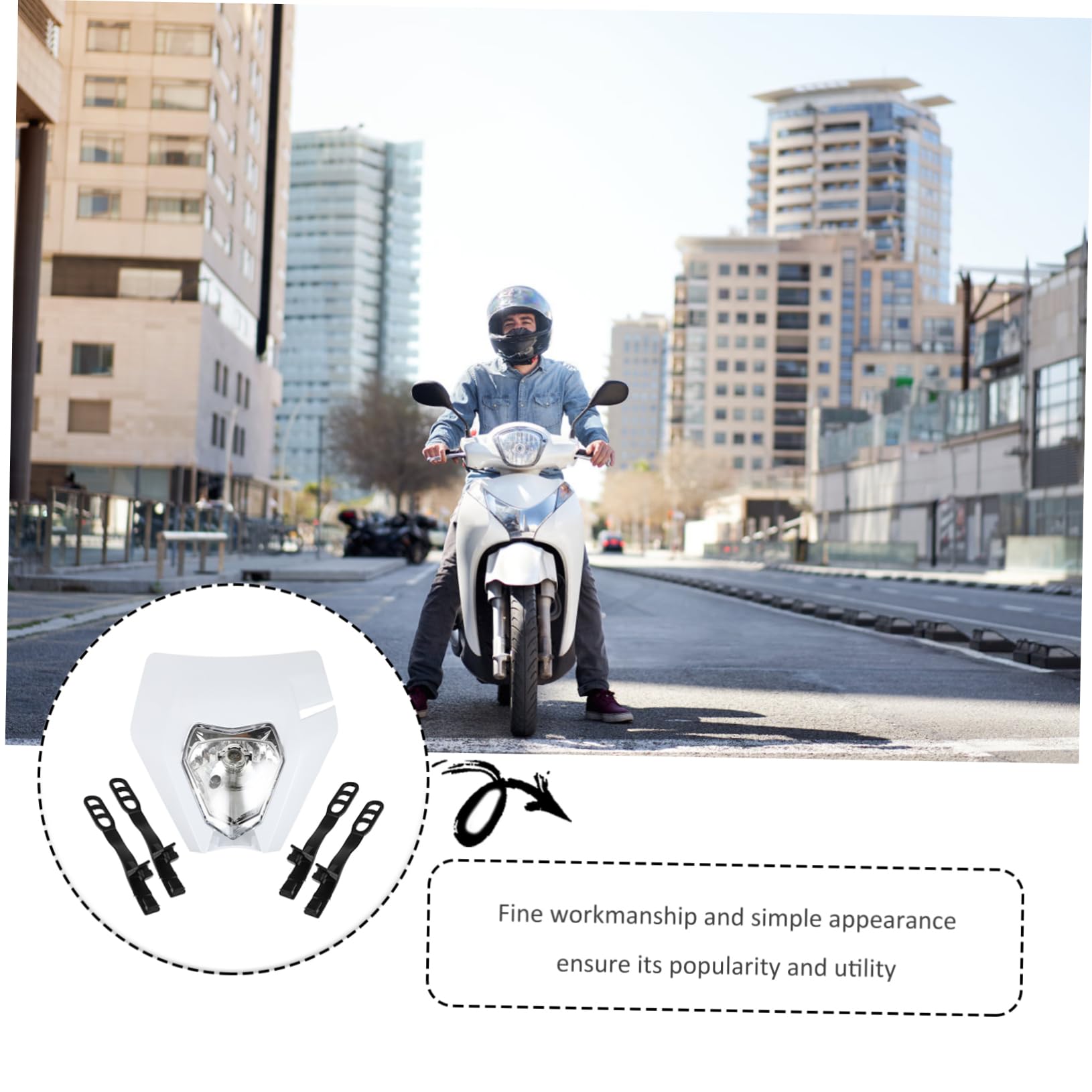 PACKOVE Phare Led Pour Exc Sx Sxf Éclairage Pour Conduite Nocturne Design Compact Et Innovant Sécurité Accrue Avec Vision Claire Compatible Avec Diverses Et Performant