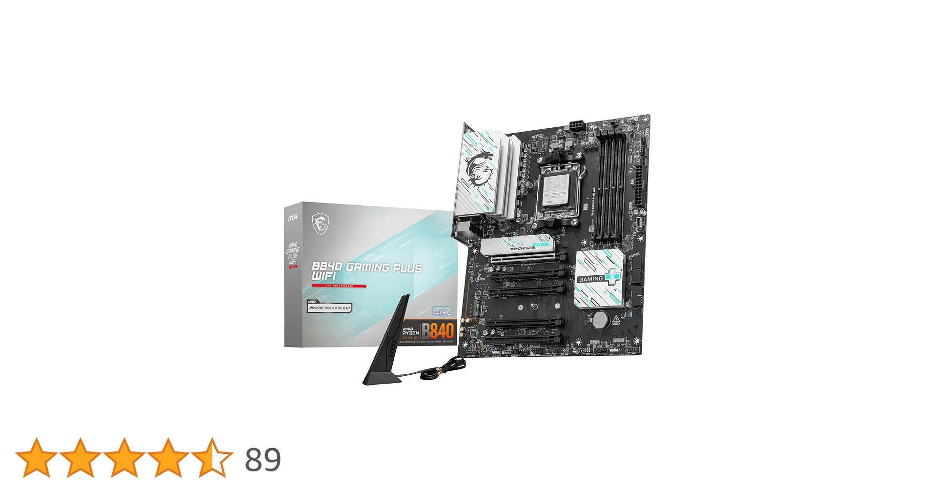 MSI B840 GAMING PLUS WIFI マザーボード MSI B840 GAMING PLUS WIFI ATX Motherboard - MSI-US Official Store