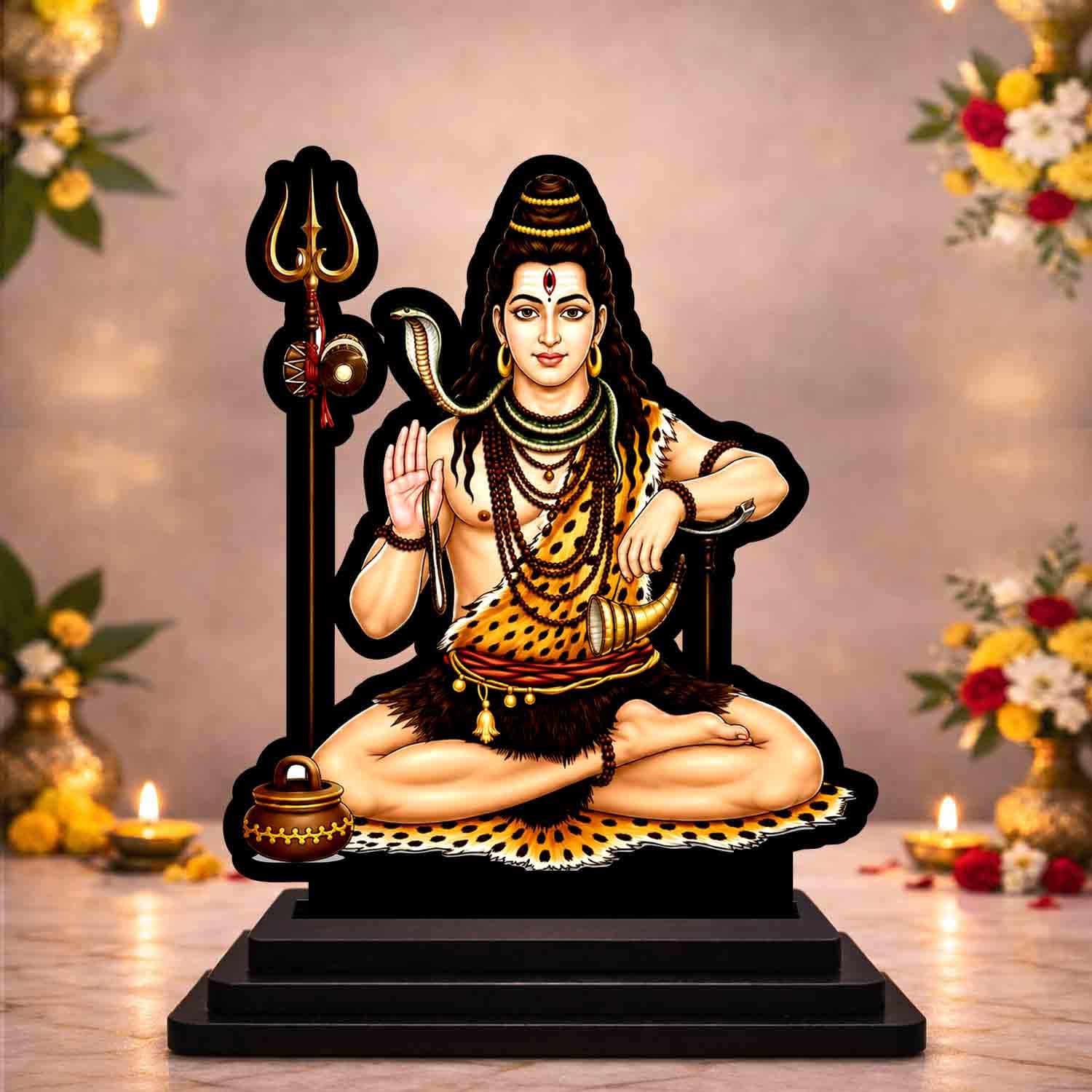 Shiv Parivar Idol - Home Temple Decor -10 Shiv Parivar Idol - Home Temple Decor -10