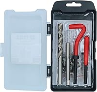 Vista 6 de M10 x 0.059 in Rosca Tap Reparación Cortador Kit helicoil 15pc Set Hilo Dañado AN054