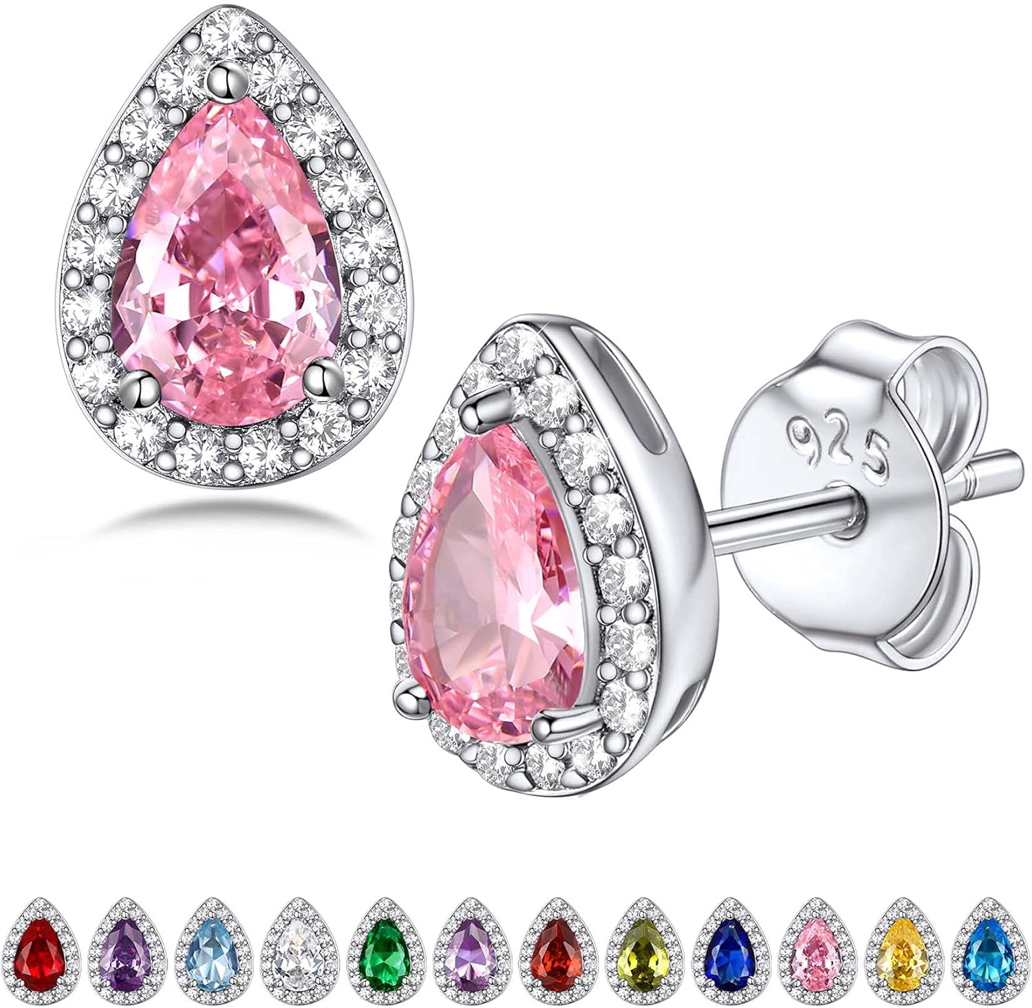 Meisjesoorbellen online bestellen in zilveren sieraden shop