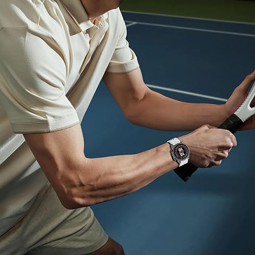 Miniatura 7 de ISABAKE Correa de reloj de silicona Air-holes para Garmin Fenix 7Fenix 6Fenix 6 ProFenix 5Fenix 5 Plus, correa deportiva suave de ajuste rápido de