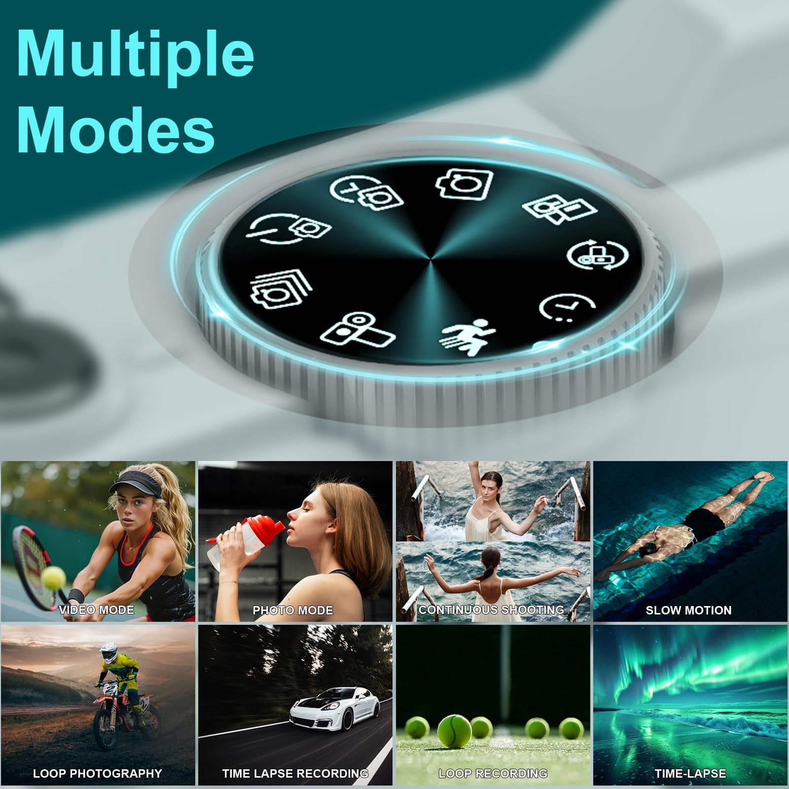 Fotocamera digitale 5K per fotografia, 75 MP, WiFi, per YouTube, fotocamere digitali UHD con zoom 18X e schermo flip da 3 pollici a 180°, fotocamera flash per fotografia di viaggio per principianti e