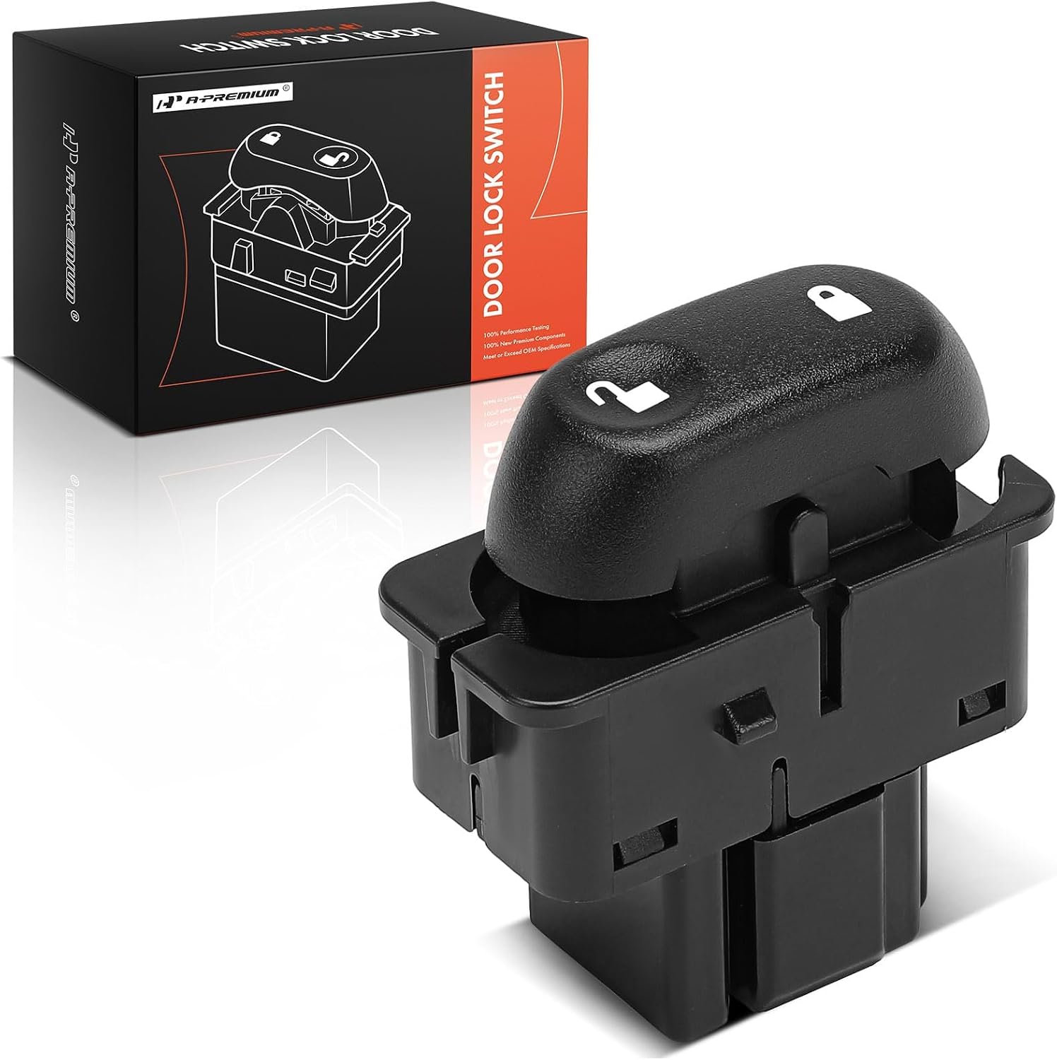 A-Premium Power Door Lock Switch Compatible with Ford F-150 F-250 F-350 F-450 F-550 Super Duty Excursion Explorer Explorer Sport Trac & Mercury Mountaineer
