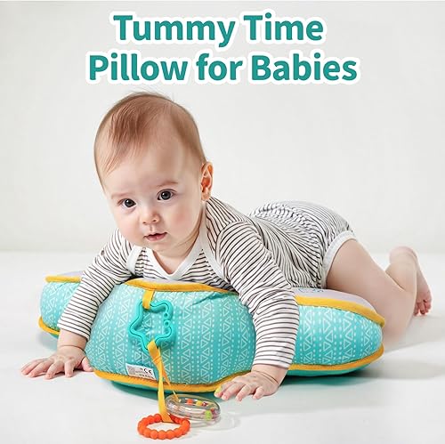 Miniatura 5 de Montessori - Juguete sensorial para gatear para recién nacidos, almohada con diseño ergonómico para un desarrollo más fácil de la crianza