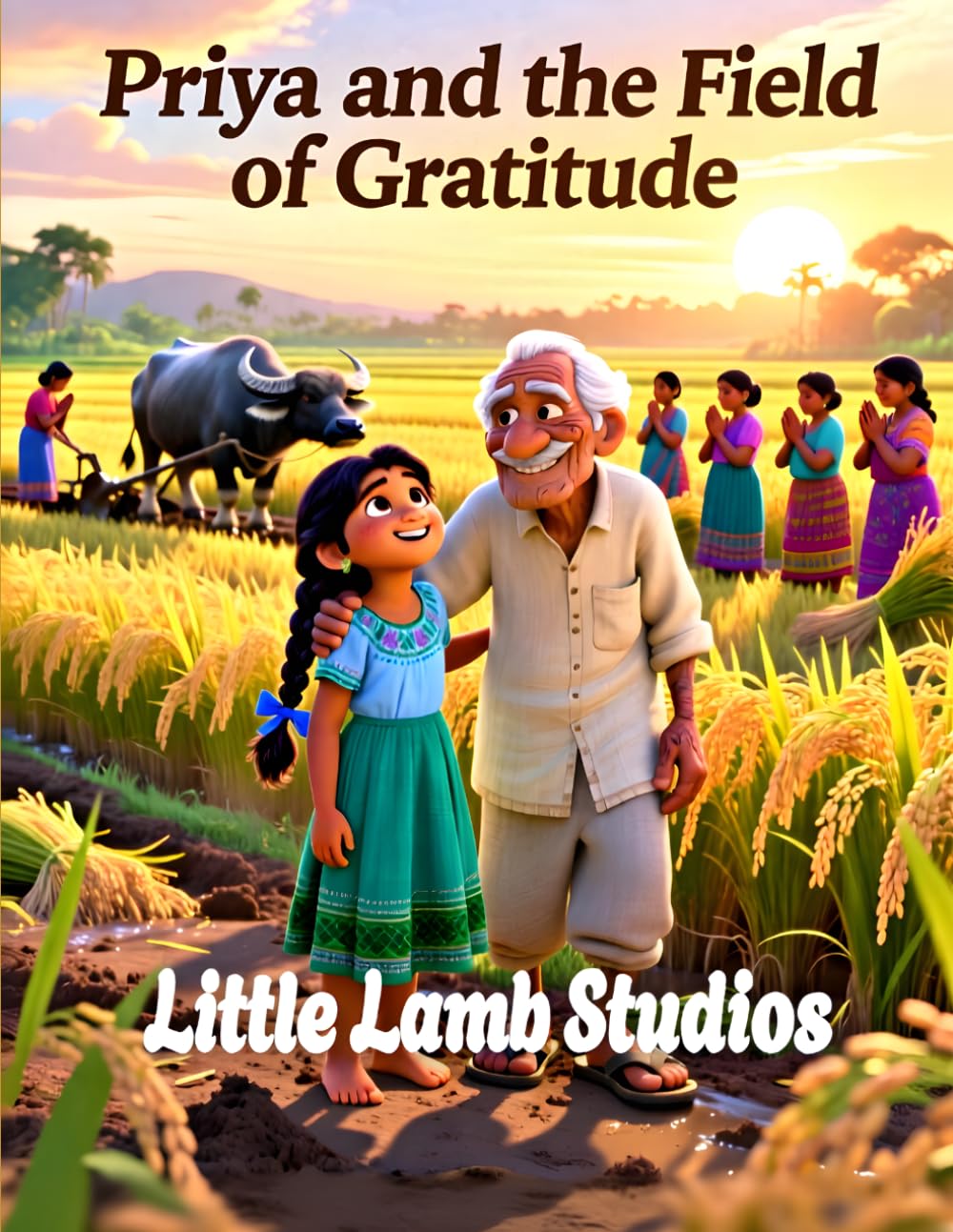 Priya and the Field of Gratitude: A Christian Children’s Story About Thankfulness: A Heartwarming Kids Bible Story Teaching Gratitude, Faith, and ... (Psalm 107:1) (Faith-Filled Adventures)