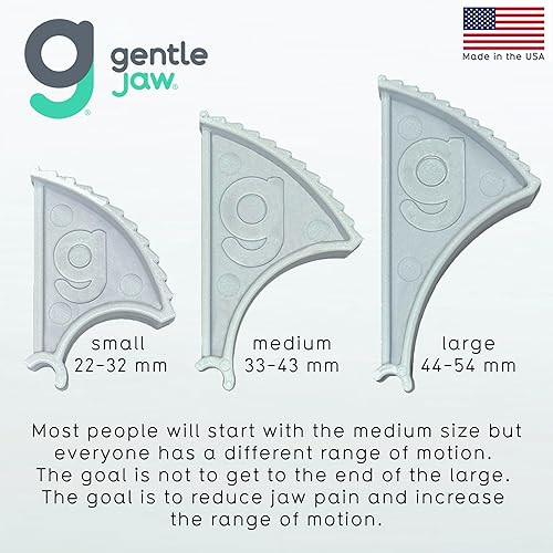 Miniatura 4 de Dispositivo de alivio del dolor para TMJ molienda apretones dolores de cabeza trismus y brruxismo causados por músculos apretados de la mandíbula