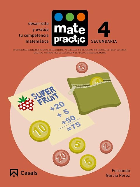 Portada de Matematicas ESO Cuaderno Matepractic Nº 4 Mec
