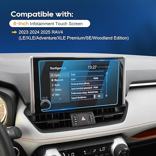 Vista 11 de LFOTPP Protector de pantalla F150 para 2015-2021 2022 2023 F*ord F 150 F150 F250 F350 F450 sync2 sync3 Coupé Hatchback 8 pulgadas navegación vidrio